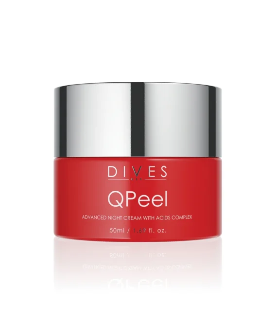 DIVES MED QPEEL PAŽANGUS NAKTINIS KREMAS SU RŪGŠČIŲ KOMPLEKSU 50 ml