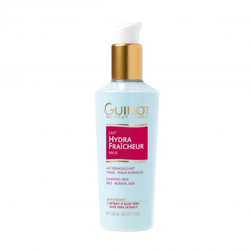 GUINOT Hydra Fraîcheur Milk - Gaivinamasis valomasis pienelis visų tipų odai 200 ml